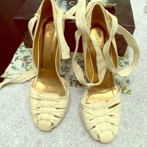 Brand new Escada strappy heels size 10